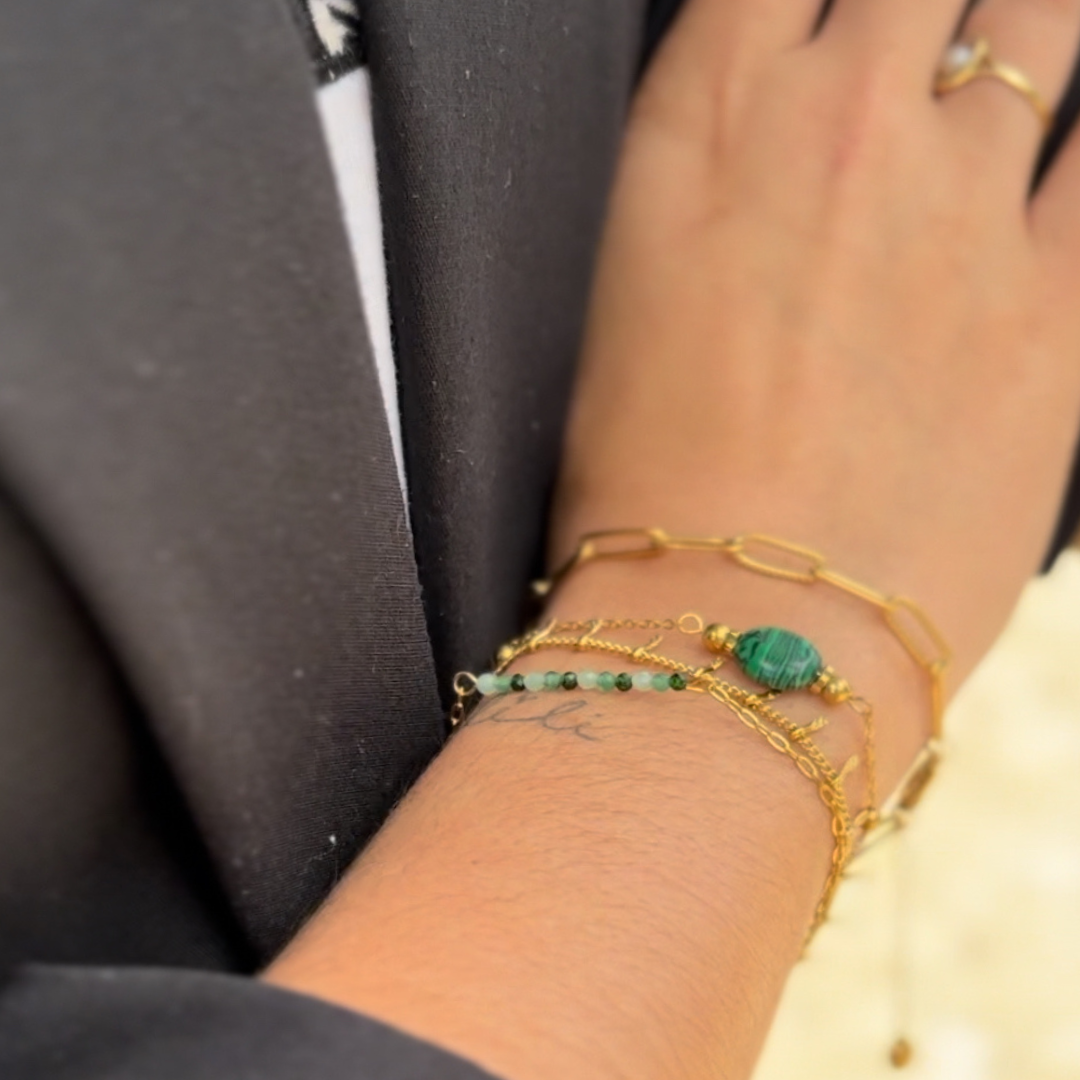 Pulsera oliva