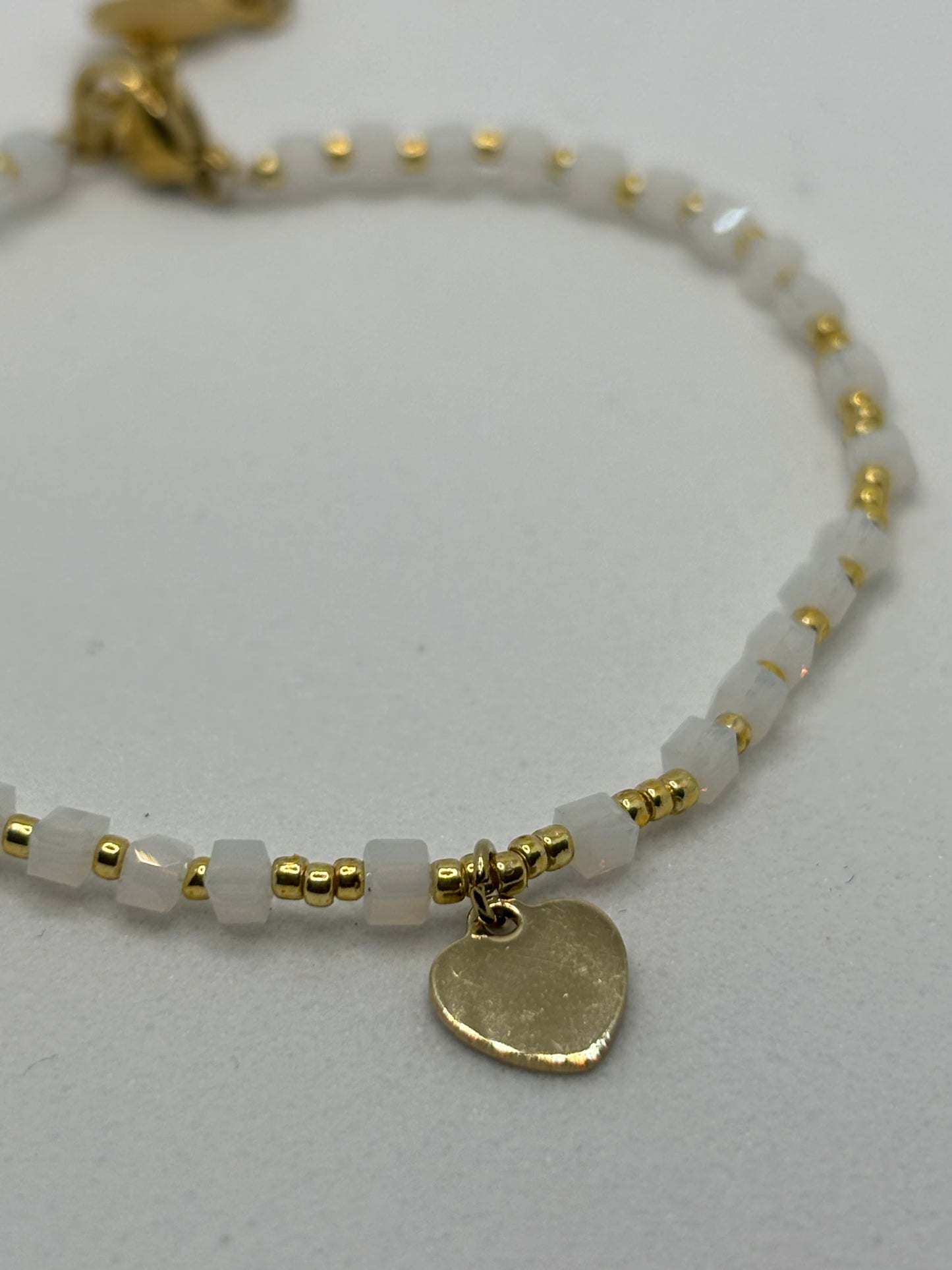 Pulsera blanco nieve