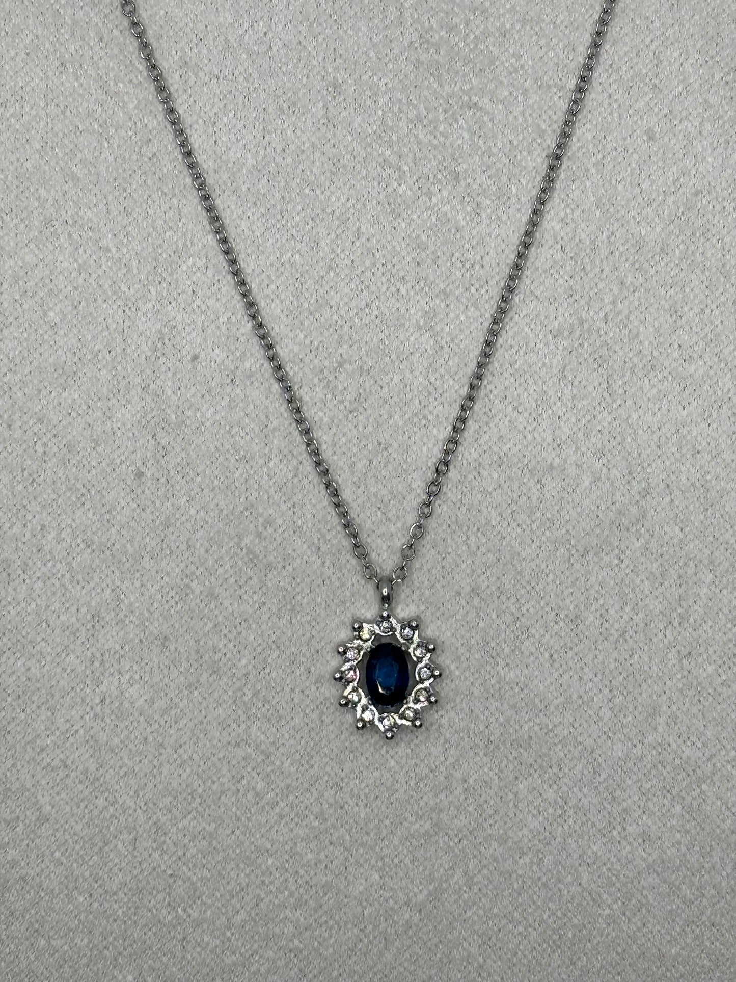 Collar luz azul