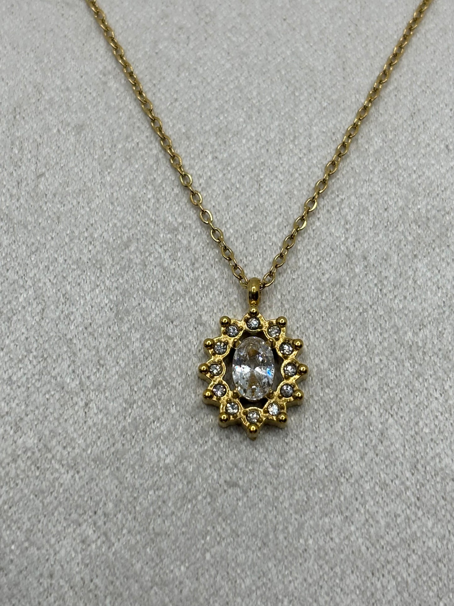 Collar luz blanca