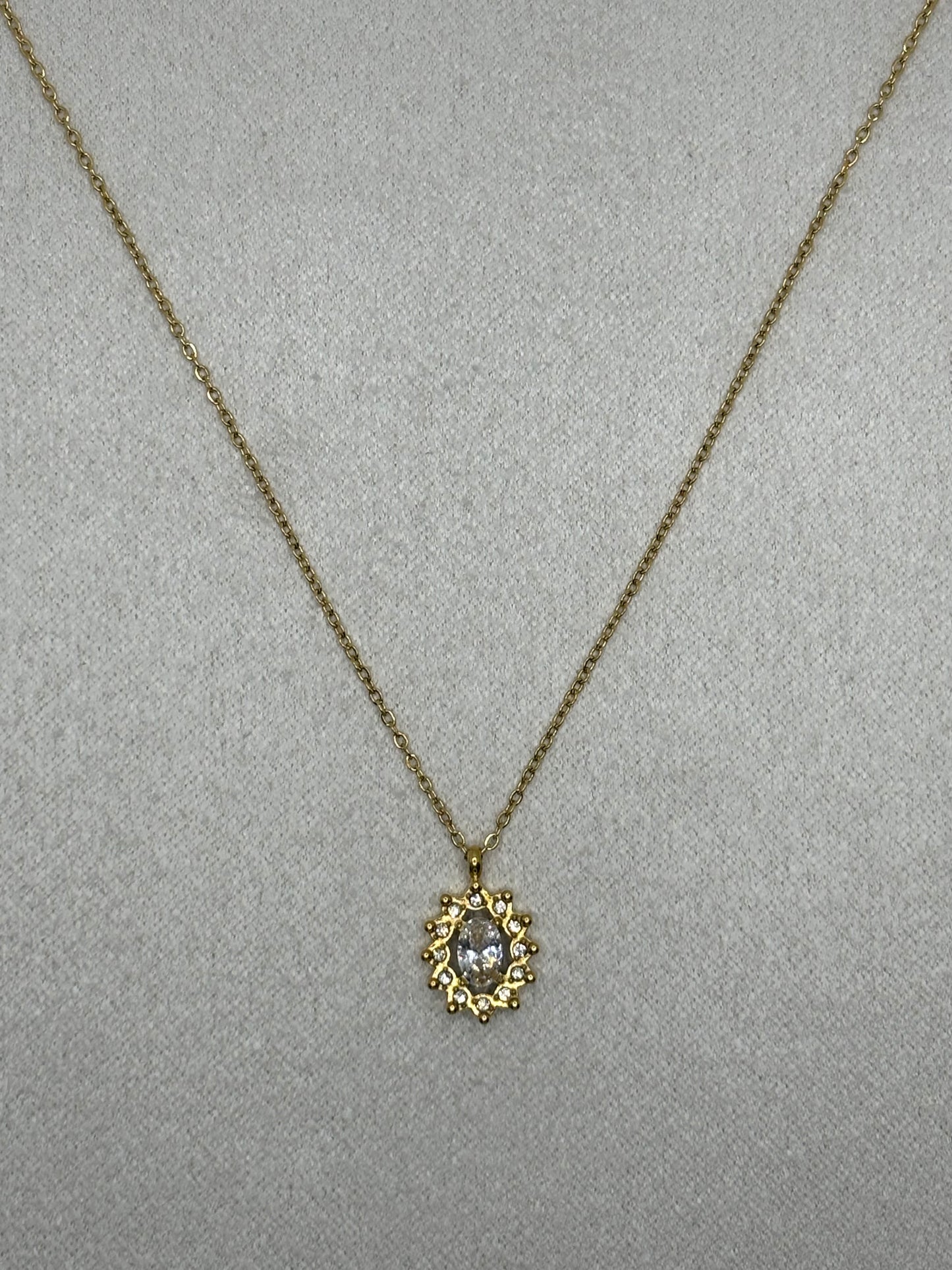 Collar luz blanca