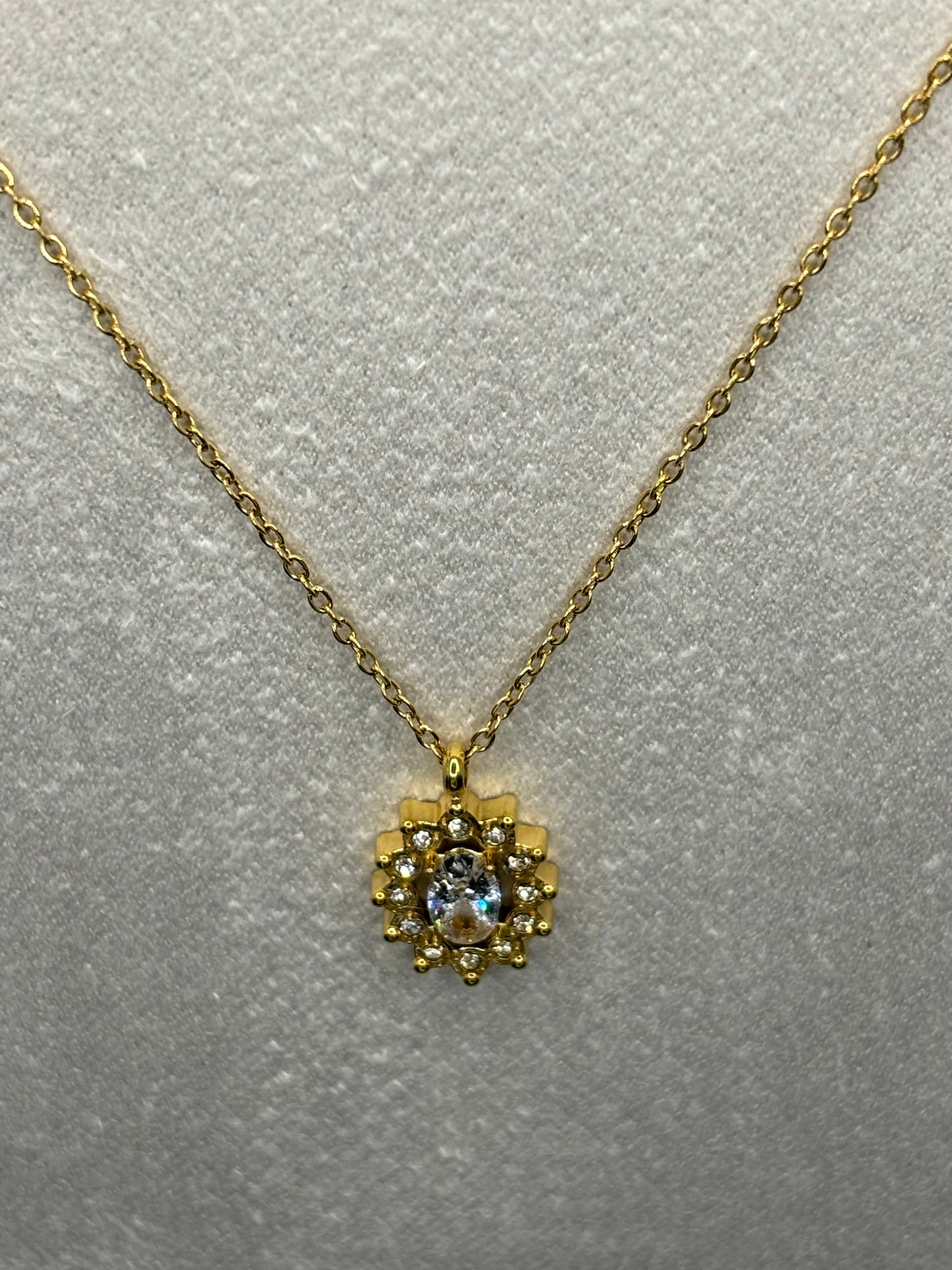 Collar luz blanca