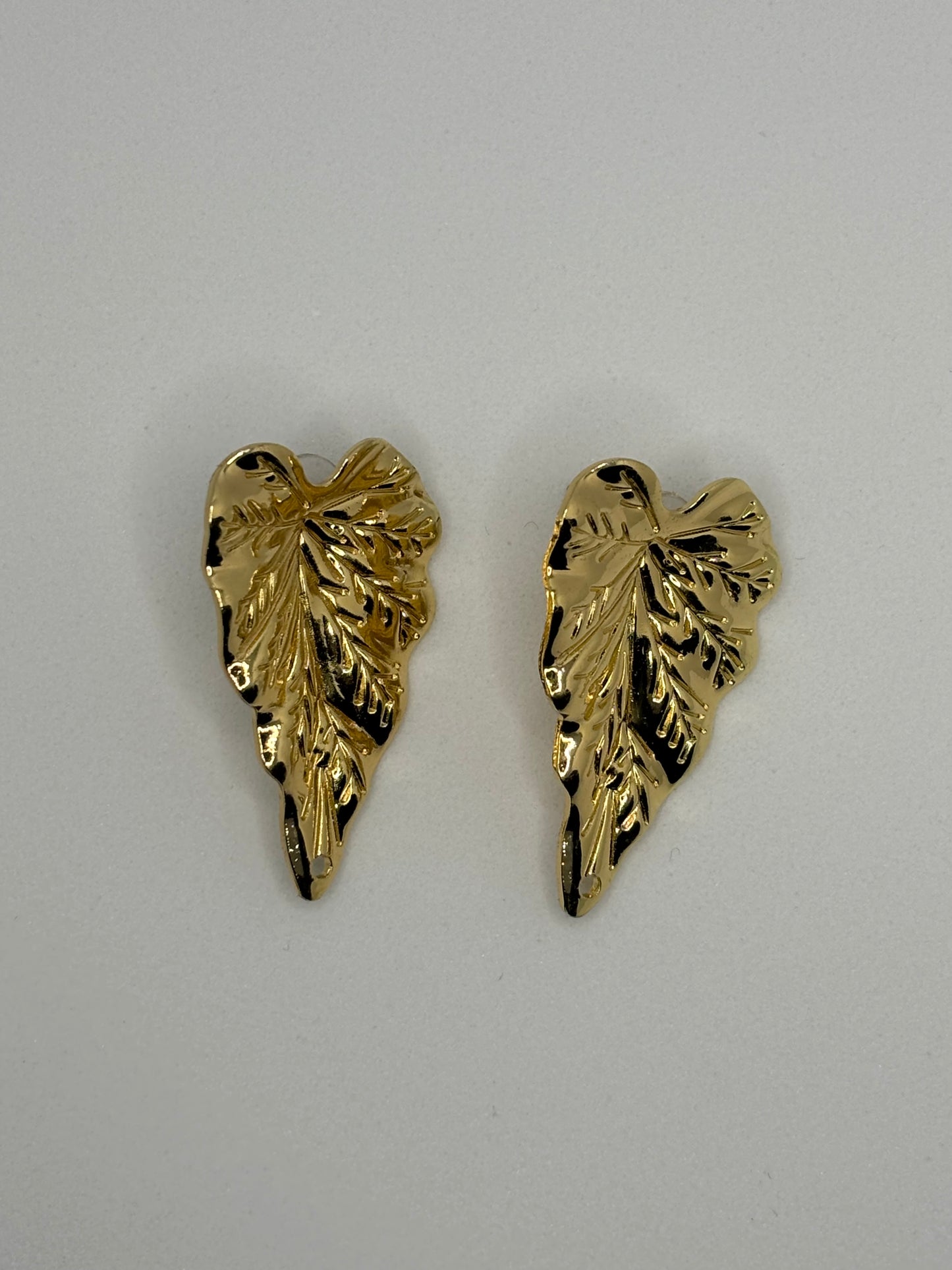 Pendientes hoja