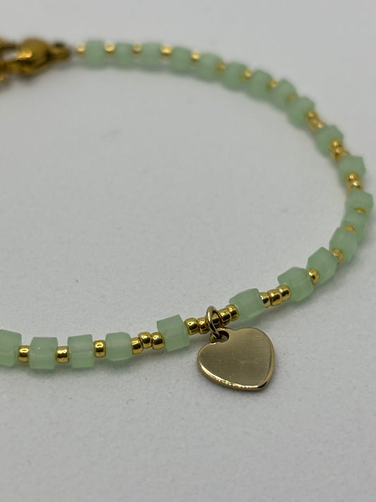 Pulsera agua marina