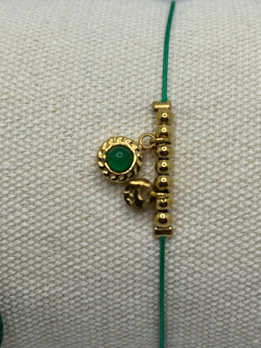 Pulsera oliva