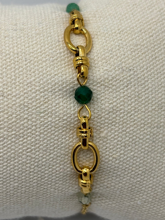 Pulsera oliva