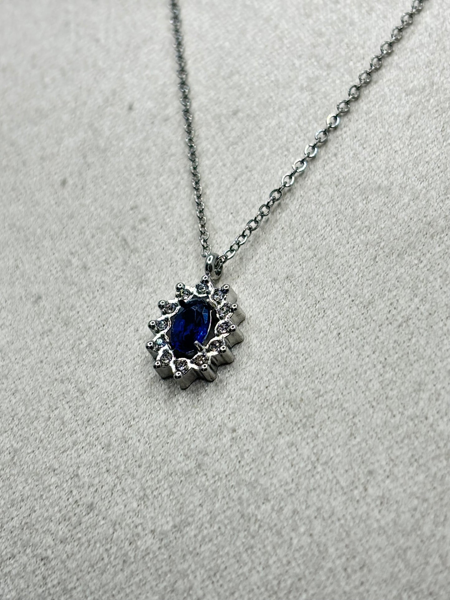 Collar luz azul