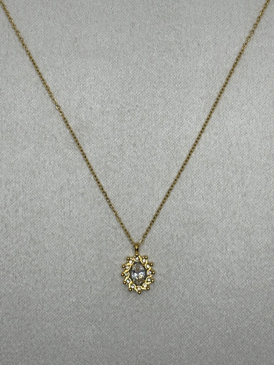 Collar luz blanca