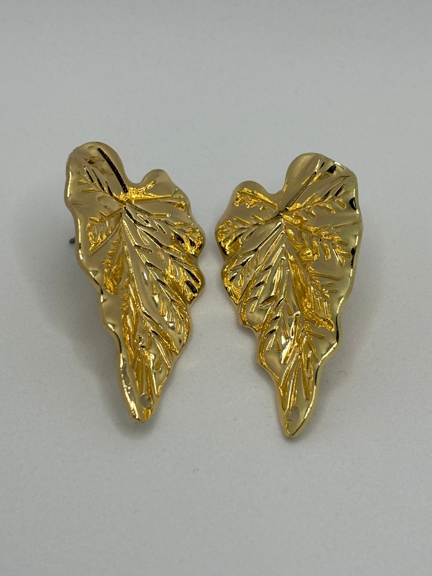 Pendientes hoja