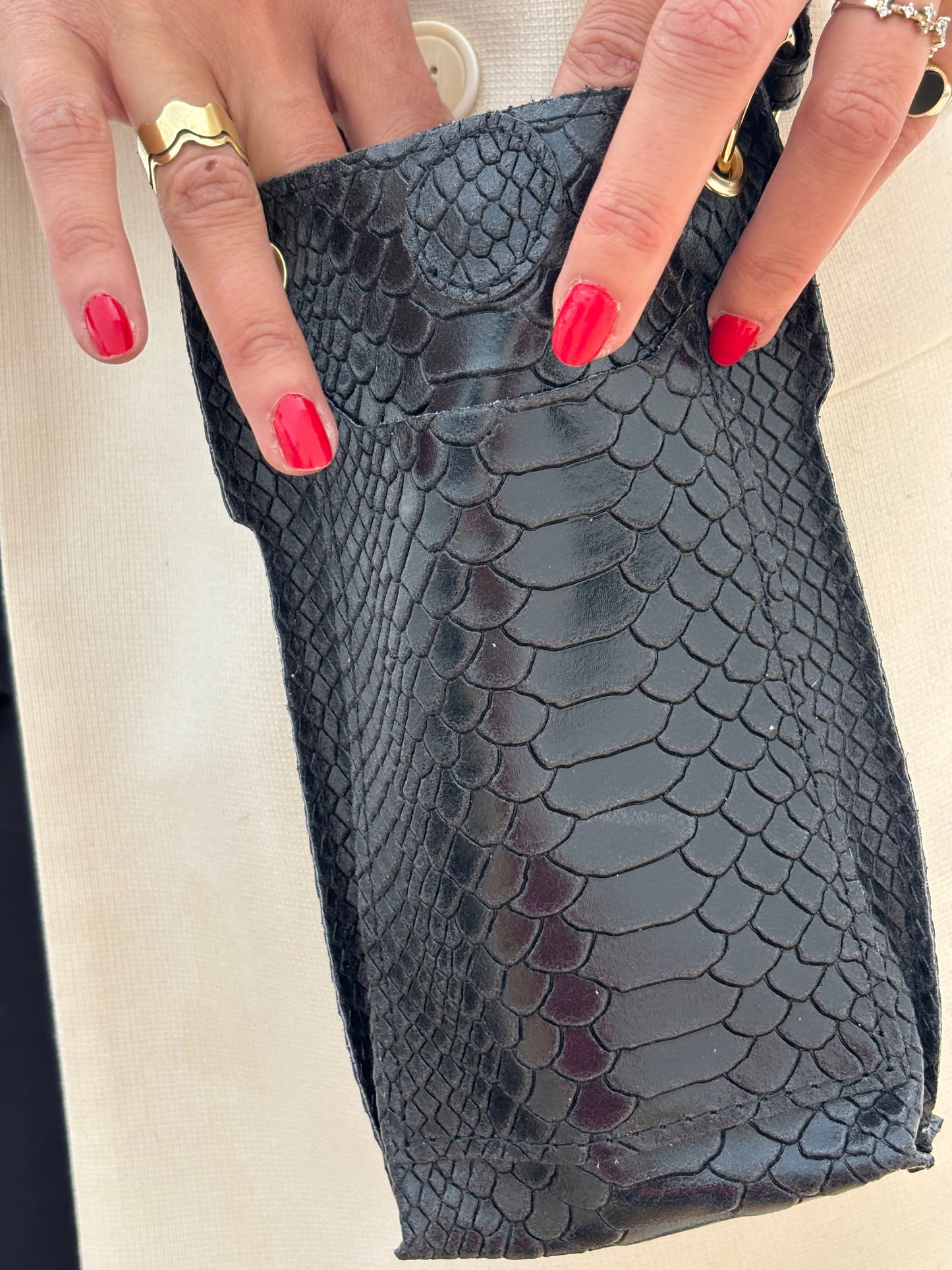 Bolso piel móvil